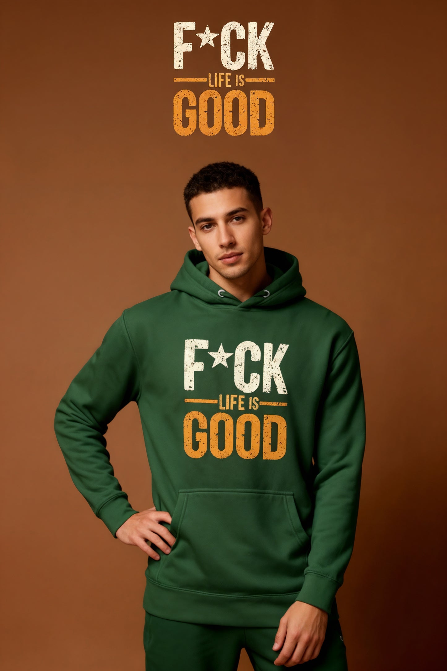 F*CK: LIFE IS GOOD - Unisex Hoodie - FIRST EDITION
