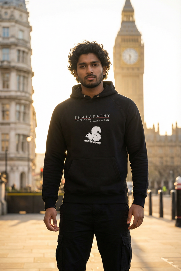 THALAPATHY: ONCE A FAN, ALWAYS A FAN - UNISEX ECO RAGLAN HOODIE - EDITION - 1